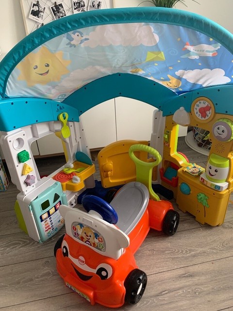 fisher price house and car